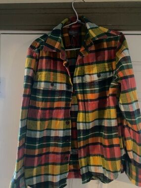 Bean signature flannel shirt small